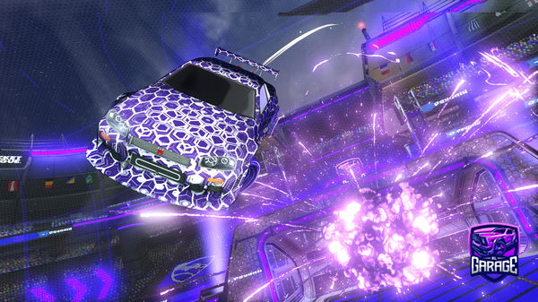 A Rocket League car design from Swerves