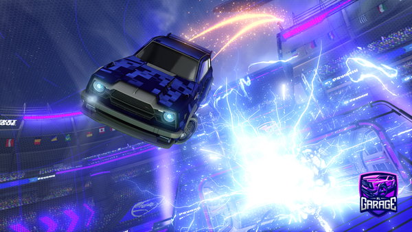 A Rocket League car design from BeenzJr