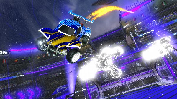 A Rocket League car design from CGul