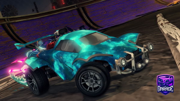 A Rocket League car design from NarutoKurama