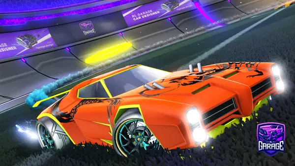 A Rocket League car design from Monkey__Racer