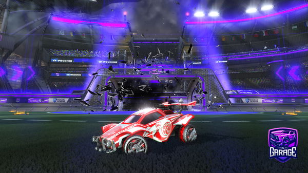 A Rocket League car design from Yogi11