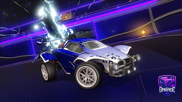 A Rocket League car design from TStriker07