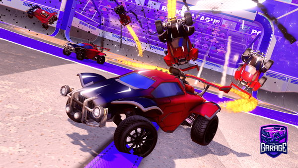 A Rocket League car design from xQlean_rl