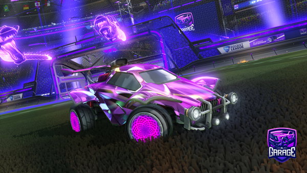 A Rocket League car design from flyingninja567