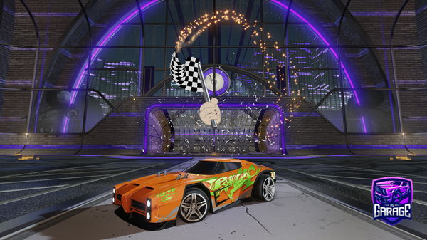 A Rocket League car design from LeHei21