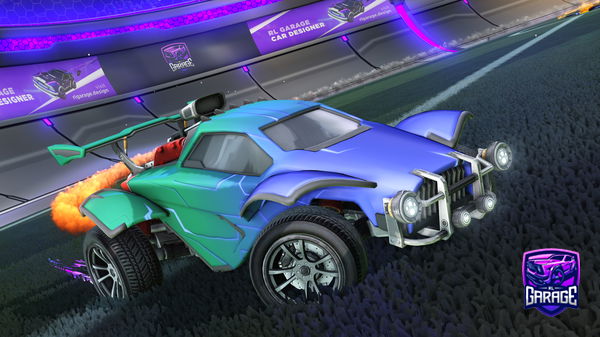 A Rocket League car design from Cleclelenoob_on_switch