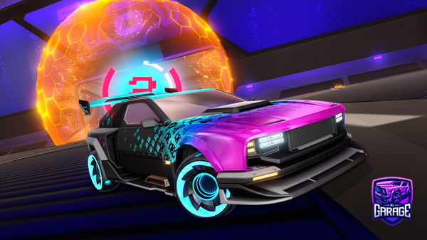 A Rocket League car design from SmartCatOffical