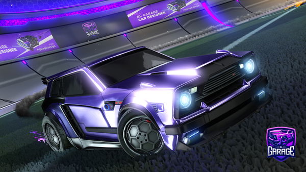 A Rocket League car design from Ninja89743