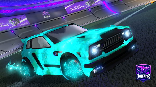 A Rocket League car design from da_bu01