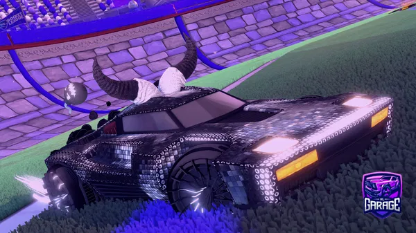 A Rocket League car design from burntsienna