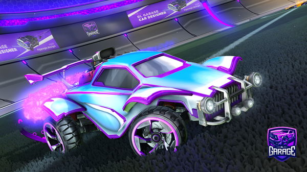 A Rocket League car design from 0njii