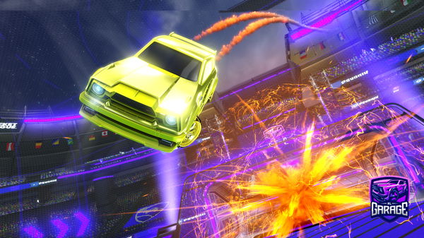 A Rocket League car design from Watermelon_050