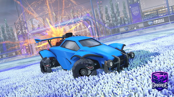 A Rocket League car design from JSLAK