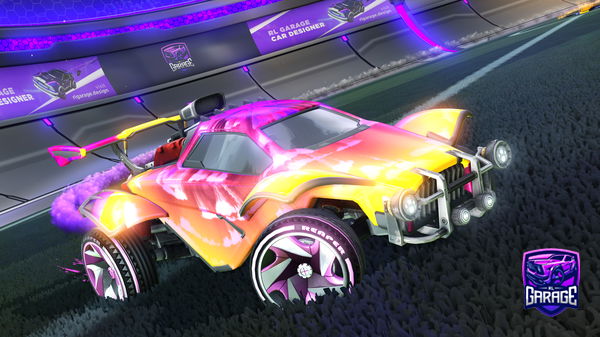 A Rocket League car design from Dummy__RL