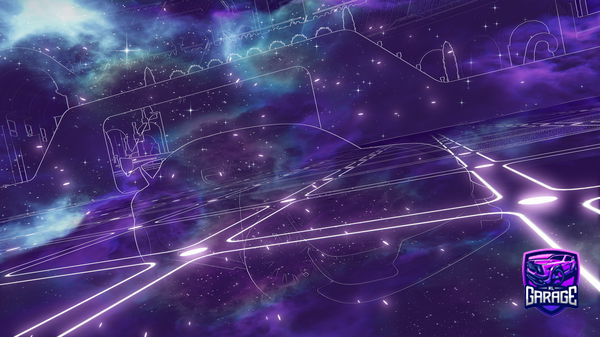 A Rocket League car design from Mcfinzone