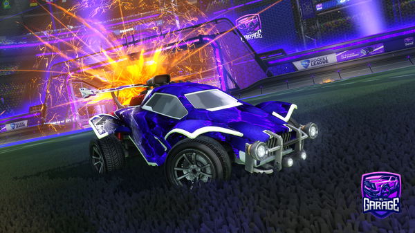 A Rocket League car design from ManosVma