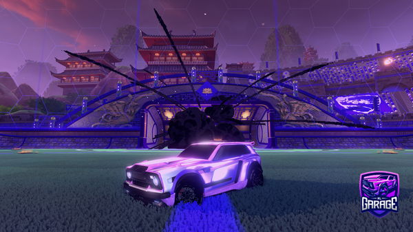 A Rocket League car design from LaughingStawk