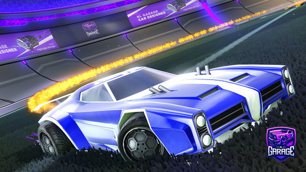 A Rocket League car design from dasher72