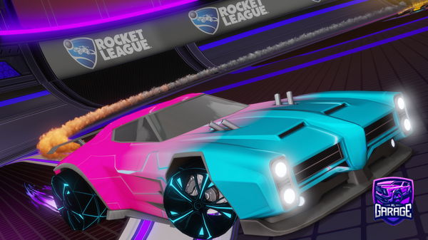 A Rocket League car design from fl3nr