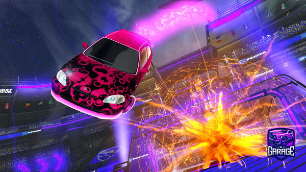 A Rocket League car design from IceySaturn