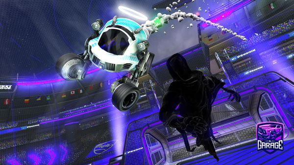 A Rocket League car design from barbone1234