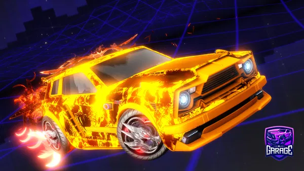 A Rocket League car design from TenseKitty_lll