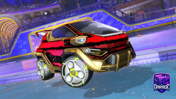 A Rocket League car design from Not_ianto