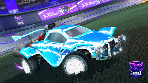 A Rocket League car design from olivieteri123