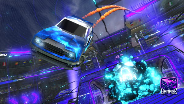 A Rocket League car design from Rei-K4uan