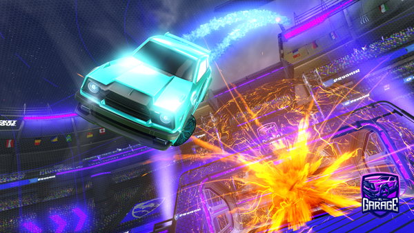 A Rocket League car design from GravyGobbler