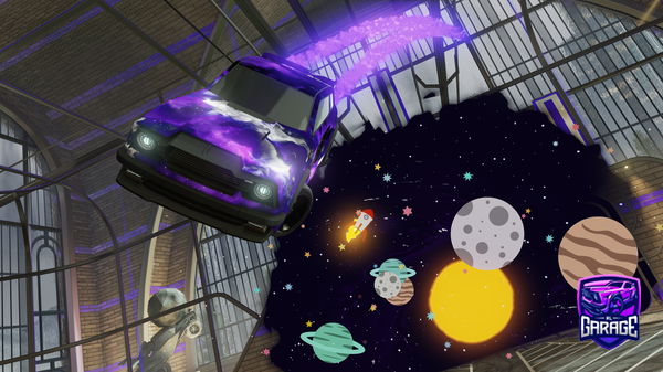 A Rocket League car design from Traivs