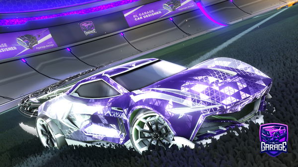 A Rocket League car design from warpigg6