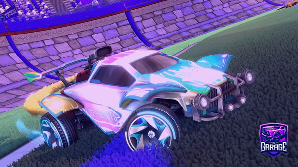 A Rocket League car design from boxpsycho