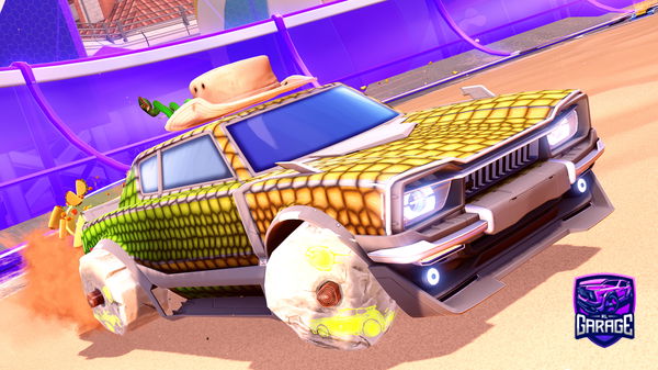 A Rocket League car design from CruisinBruisin