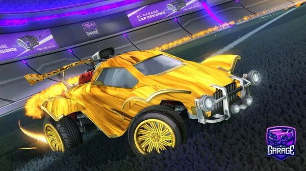 A Rocket League car design from Sn0wSt0rmRL