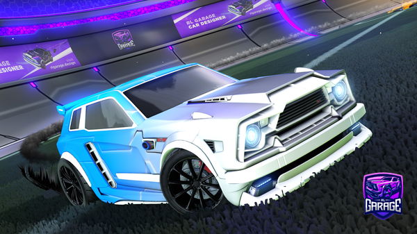 A Rocket League car design from Rustyman839015