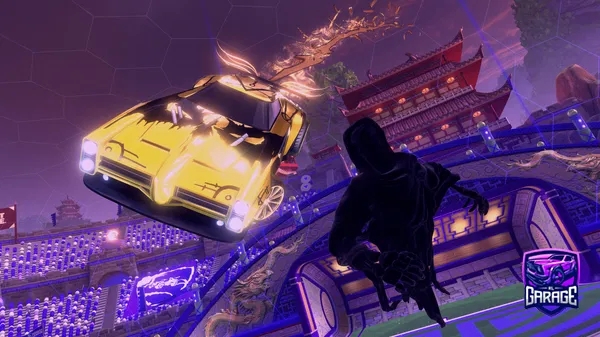 A Rocket League car design from DearSilkkos