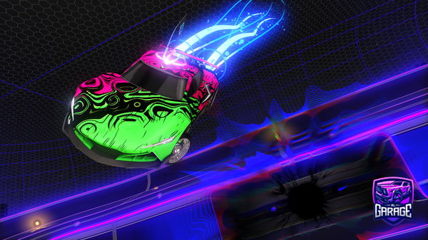 A Rocket League car design from scannerbroz