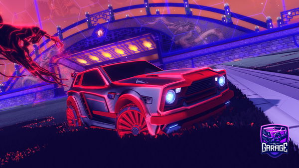 A Rocket League car design from Sylix23