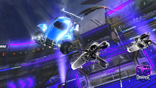 A Rocket League car design from DividedXerox
