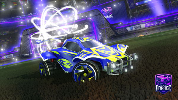 A Rocket League car design from MyPhoneNumberIs8035774024