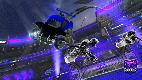 A Rocket League car design from Sp33dD3mon101