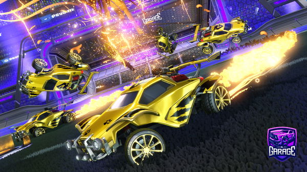 A Rocket League car design from VozifyGaming