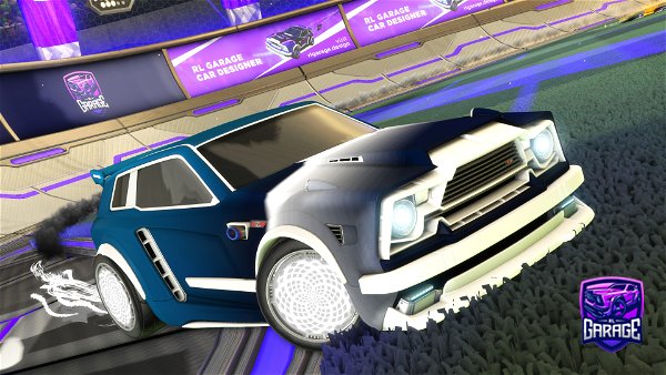 A Rocket League car design from ice_is_bored