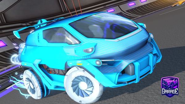 A Rocket League car design from UncleGary22