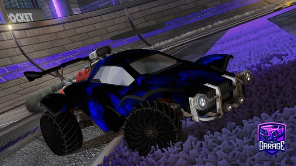 A Rocket League car design from FranticPlayz_YT