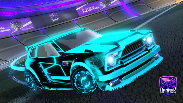 A Rocket League car design from TheBismarck49