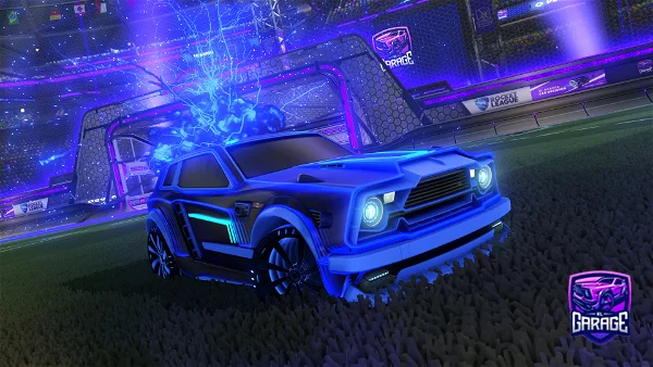 A Rocket League car design from nicklesus