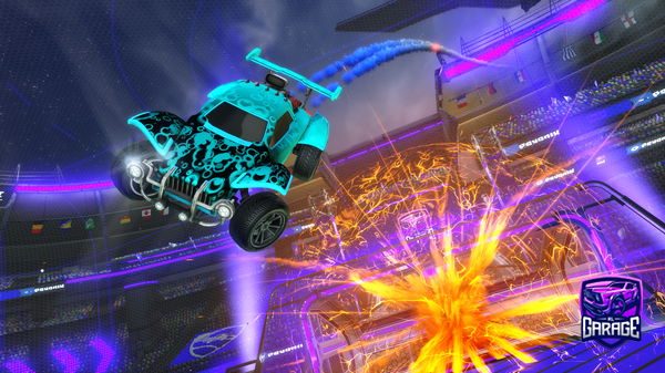 A Rocket League car design from matisse1233